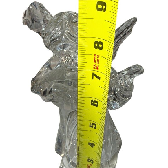 3 Mikasa Herald Collection Lead Crystal Angels Musical Instrument Germany 8.5" - Picture 11 of 11